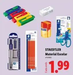 Lidl Staedtler material escolar promoção
