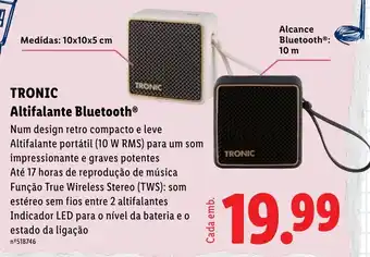 Tronic altifalante bluetooth