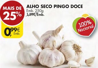 Pingo Doce Alho Seco Pingo Doce 250g promoção