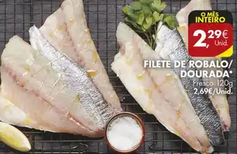Pingo Doce Filete de Robalo/Dourada 120g promoção