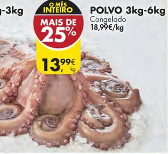 Pingo Doce Polvo 3kg -6kg promoção