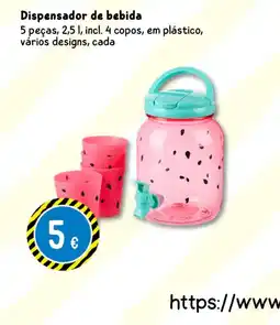 TEDi Dispensador de bebida promoção