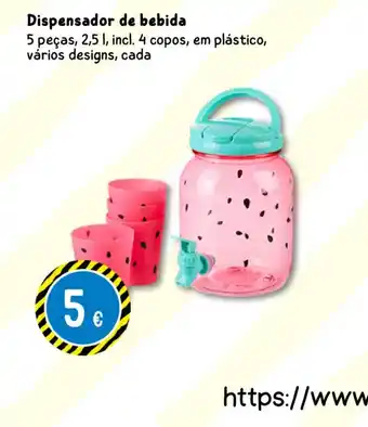 Dispensador de bebida