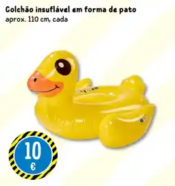 TEDi Colchão insuflável em forma de pato promoção