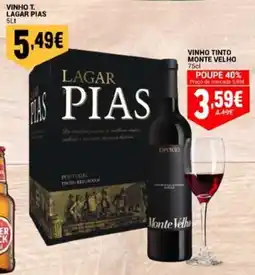 Neomáquina Vinho tinto monte velho promoção
