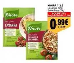 Neomáquina Knorr 1.2.3 Lasanha promoção