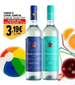 Neomáquina Vinho v. casal garcia promoção