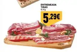 Neomáquina Entremeada tiras promoção