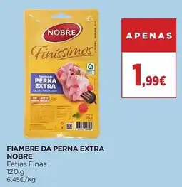 El Corte Inglés Fiambre da perna extra nobre promoção
