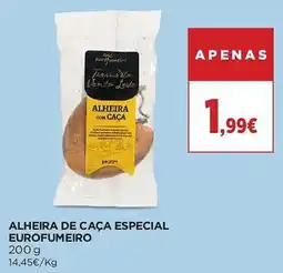 El Corte Inglés Alheira de caça especial eurofumeiro promoção