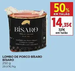 El Corte Inglés Lombo de porco bísaro bísaro promoção