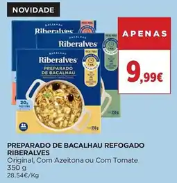 El Corte Inglés Preparado de bacalhau refogado riberalves promoção