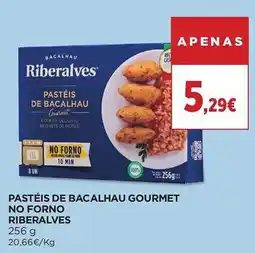 El Corte Inglés pastéis de bacalhau gourmet no forno riberalves promoção