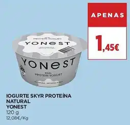 El Corte Inglés Iogurte skyr proteína natural yonest promoção