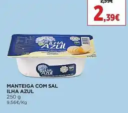 El Corte Inglés Manteiga com sal ilha azul promoção
