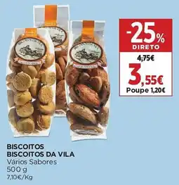 El Corte Inglés Biscoitos da vila promoção