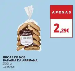 El Corte Inglés broas de noz padaria da arrifana promoção