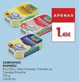 El Corte Inglés sardinhas ramirez promoção