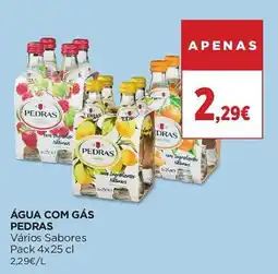 El Corte Inglés Água com gás pedras promoção