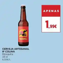 El Corte Inglés Cerveja artesanal 8ª colina mosquita promoção