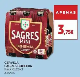 El Corte Inglés Cerveja sagres bohemia promoção