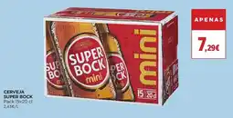El Corte Inglés Cerveja super bock mini promoção