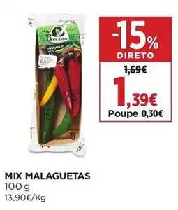 El Corte Inglés Mix malaguetas promoção