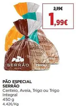 El Corte Inglés Pão especial serrão promoção