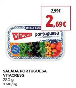 El Corte Inglés Salada portuguesa vitacress promoção