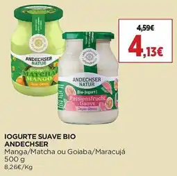 El Corte Inglés Iogurte suave bio andecher promoção