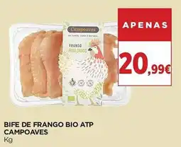 El Corte Inglés Bife de frango bio atp campoaves promoção