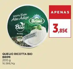 El Corte Inglés queijo ricotta bio brimi promoção