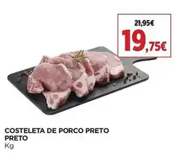 El Corte Inglés Costeleta de porco preto preto promoção