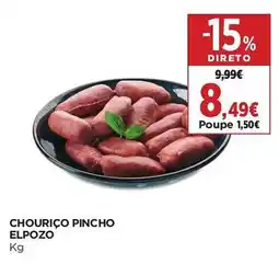 El Corte Inglés Chouriço pincho elpozo promoção