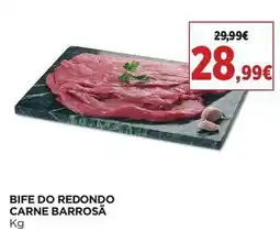 El Corte Inglés Bife do redondo carne barrosa promoção