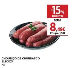 El Corte Inglés Chouriço de churrasco elpozo promoção