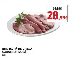 El Corte Inglés Bife da pá de vitela carne barrosa promoção