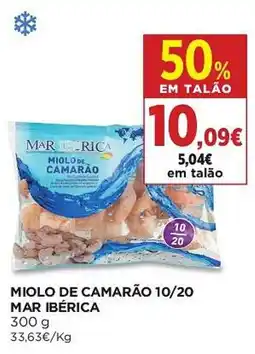 El Corte Inglés miolo de camarão 10/20 mar ibérica promoção