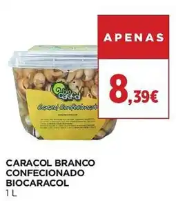 El Corte Inglés Caracol branco confeccionado biocaracol promoção