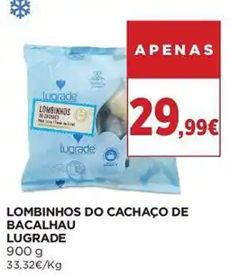 El Corte Inglés lombinhos do cachaço de bacalhau lugrade promoção