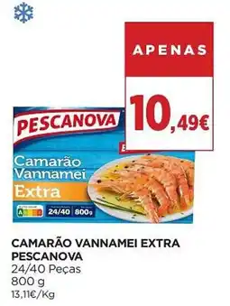 El Corte Inglés Camarão vannamei extra pescanova promoção