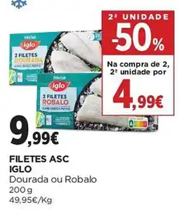 El Corte Inglés Filetes asc iglo promoção