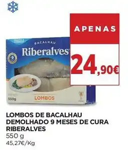 El Corte Inglés Lombos de bacalhau riberalves promoção