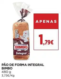 El Corte Inglés Pão de forma integral bimbo promoção