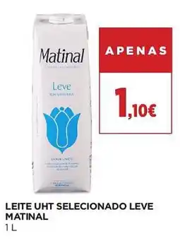 El Corte Inglés Leite uht selecionado leve matinal promoção