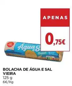 El Corte Inglés Bolacha de água e sal vieira promoção
