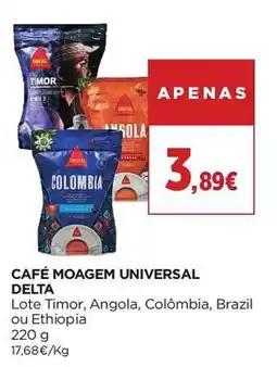 El Corte Inglés Café moagem universal delta promoção