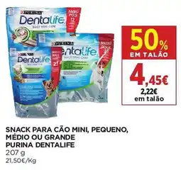 El Corte Inglés Snack para cão mini, pequeno, médio ou grande purina dentalife promoção