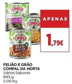 El Corte Inglés Feijão e grão compal da horta promoção