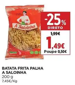 El Corte Inglés batata frita palha a saloinha promoção
